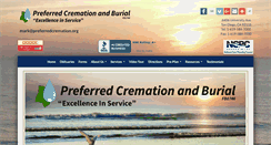 Desktop Screenshot of preferredcremation.org