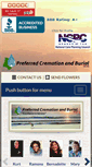 Mobile Screenshot of preferredcremation.org